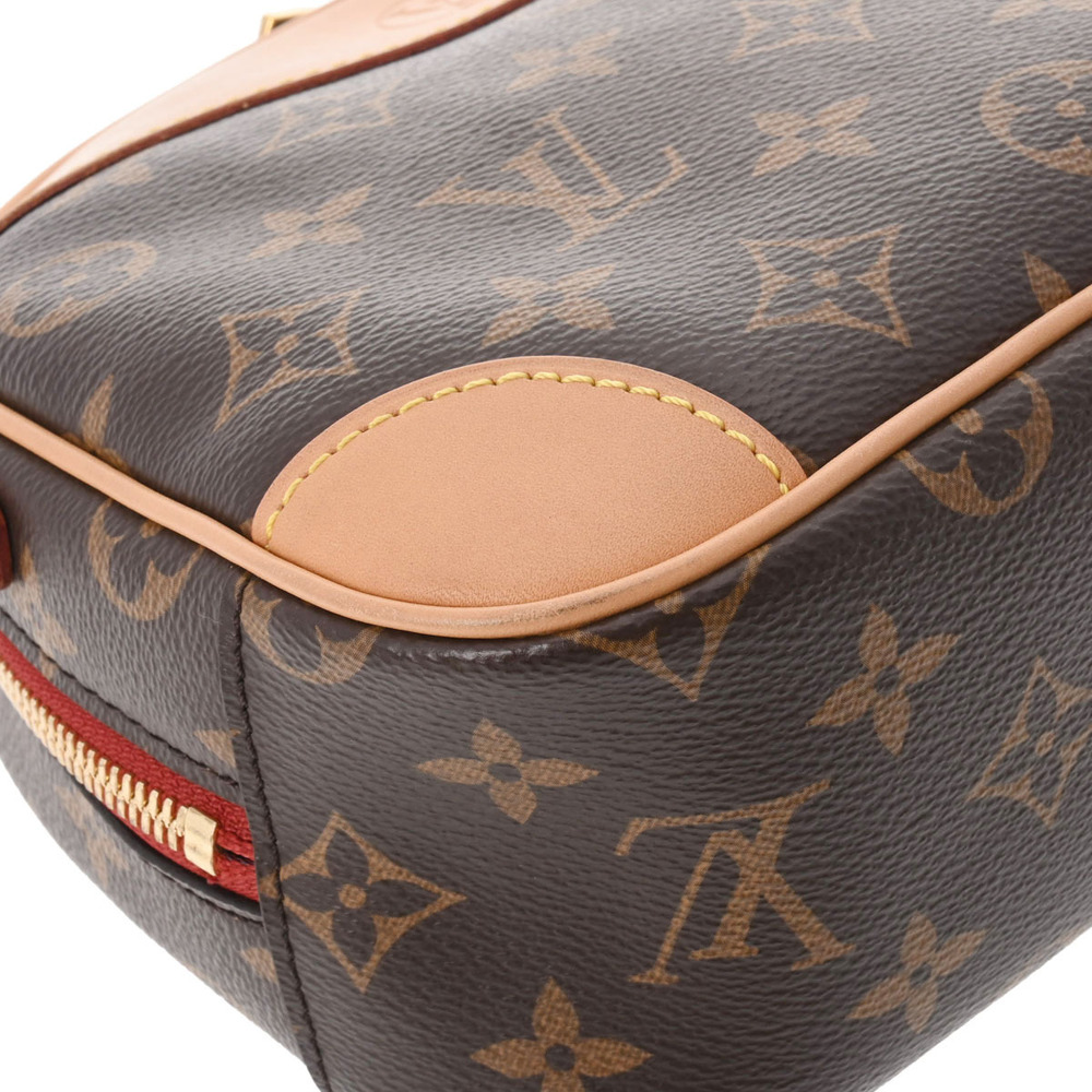 LOUIS VUITTON Monogram Deauville Brown Canvas Shoulder Bag - Picture 9 of 11